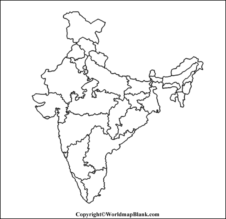 Blank Political Map Of India Clip Art Library Pdmrea The Best Porn