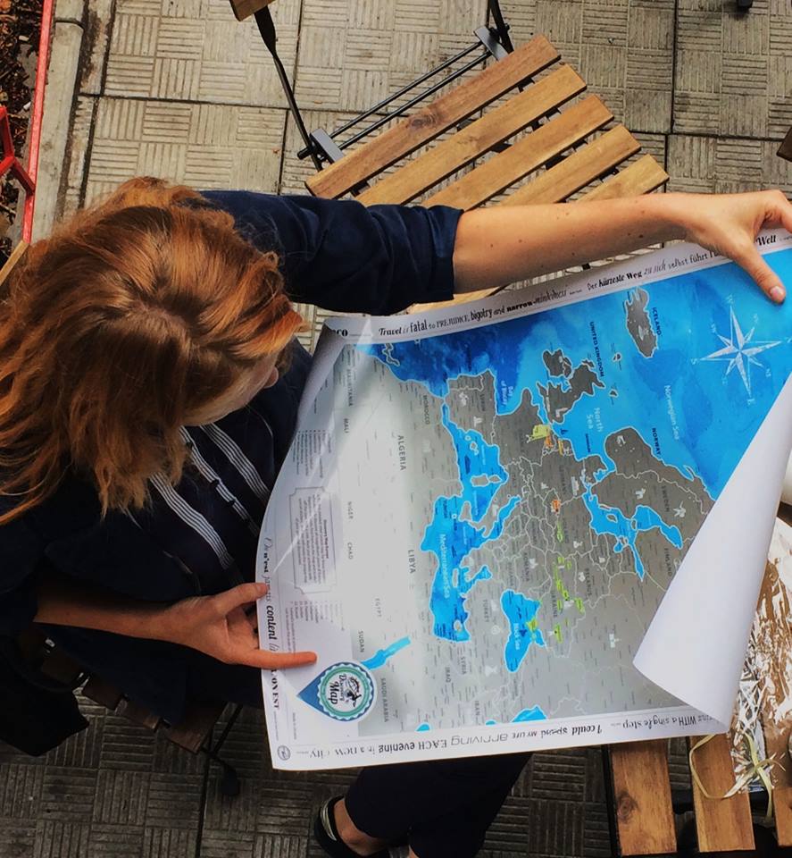 Scratch Off Europe Map