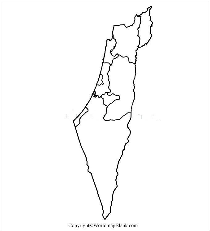 Printable Map Of Israel Printable World Holiday