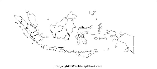 Transparent Indonesia Map