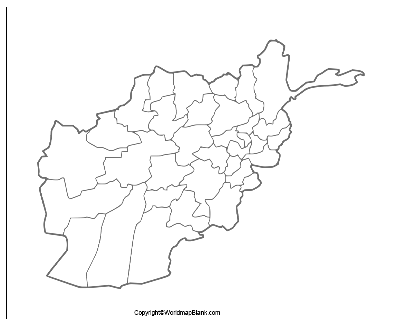 Transparent Afghanistan Png Map