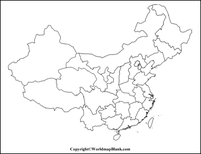 Transparent PNG China Map 