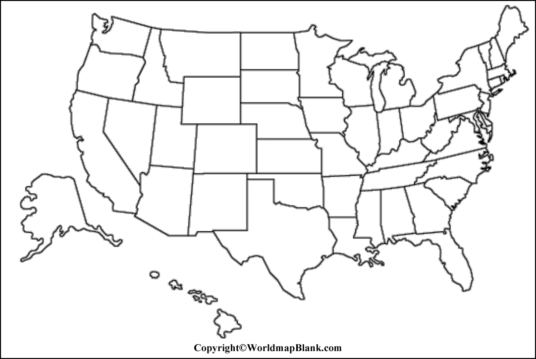 Mapa De Ee Uu Con Estados