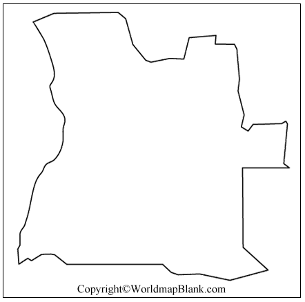 Transparent Png Angola Map