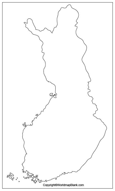 Transparent PNG Finland Map