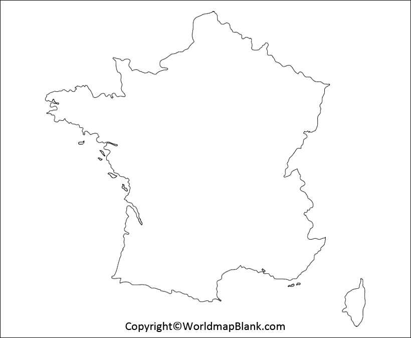 Transparent PNG France Map