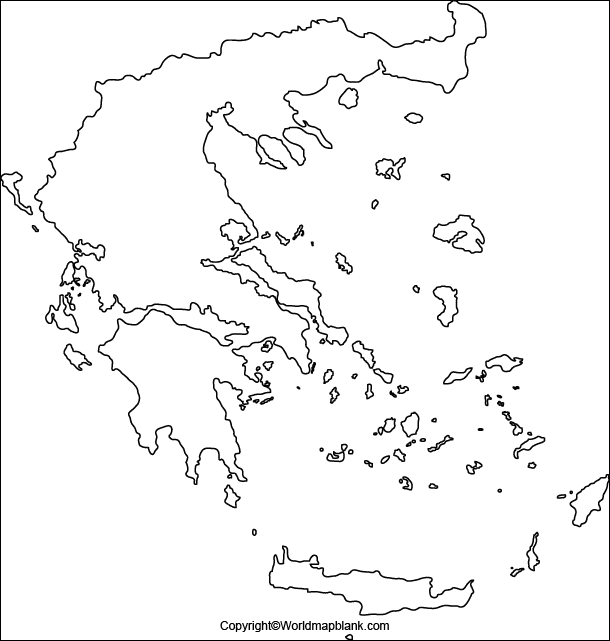 Transparent PNG Greece Map