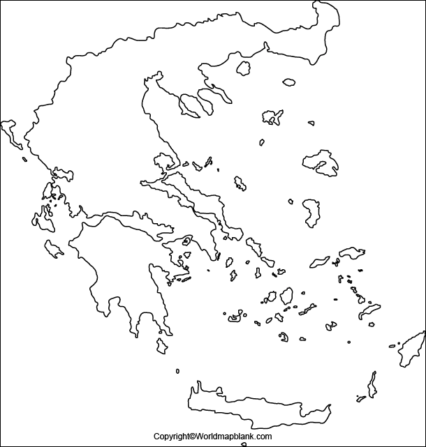 Transparent PNG Greece Map