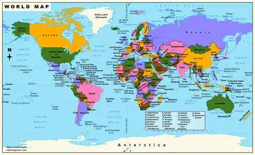 free printable world map poster for kids in pdf
