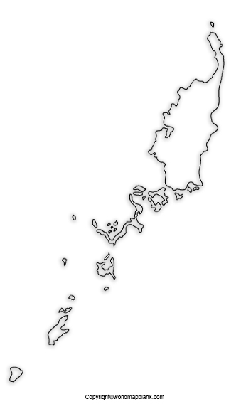 Printable Map of Palau