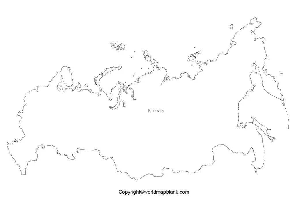 Blank Outline Maps Pertaining To Blank Russia Map Pri - vrogue.co