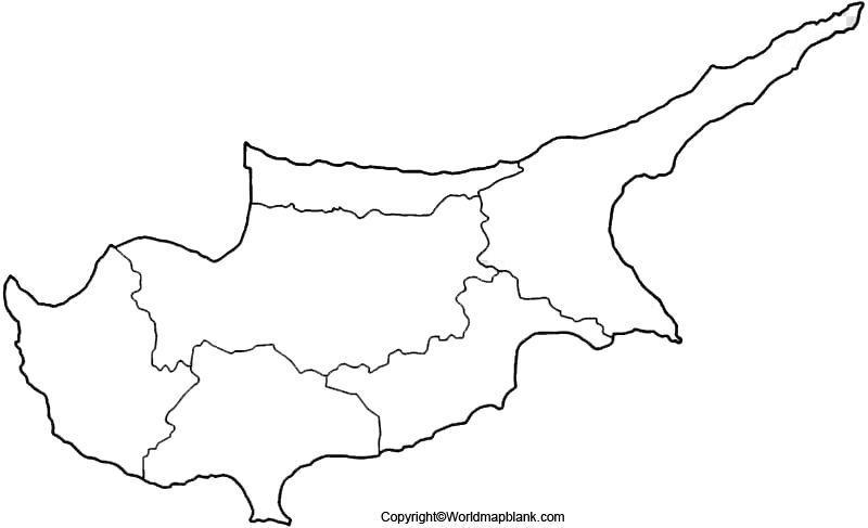 Transparent PNG Cyprus Map