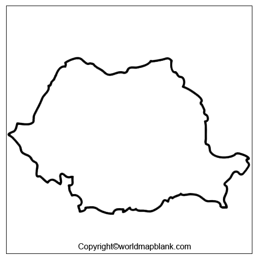 Transparent PNG Romania Map