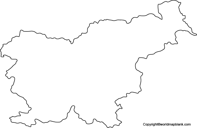 Transparent Png Slovenia Map