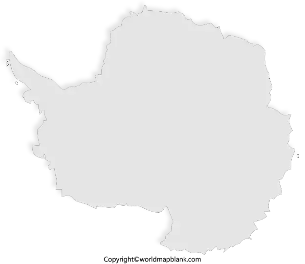 Transparent PNG Antarctica Map