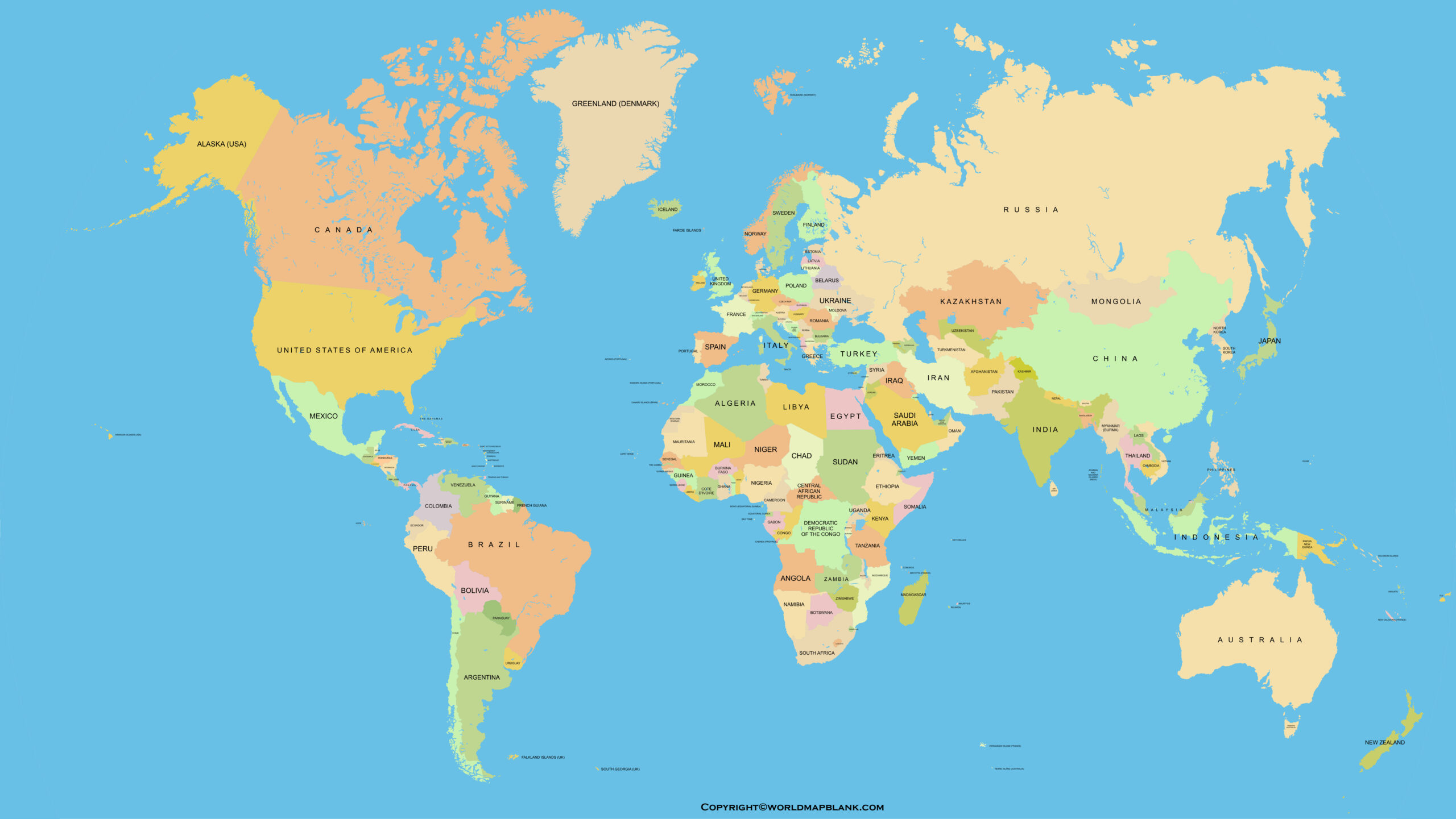 Most Accurate Map of the World