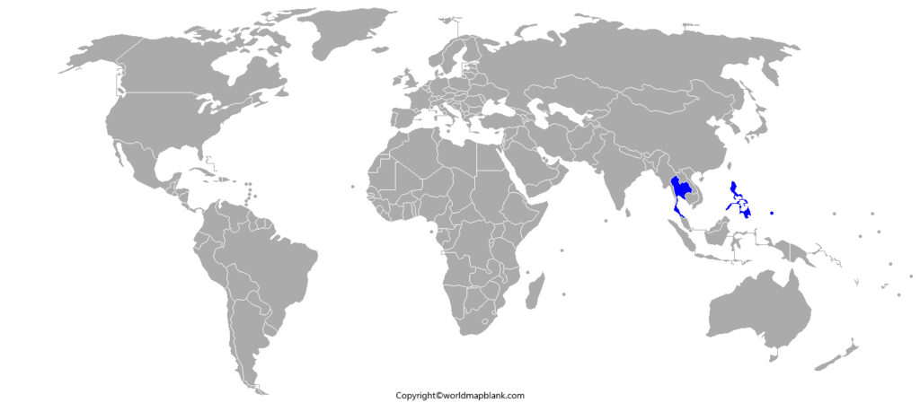 Map Of World Philippines - United States Map