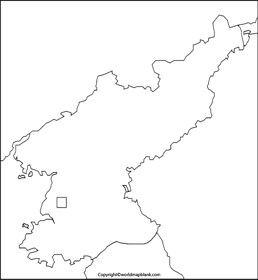 Transparent PNG North Korea Map
