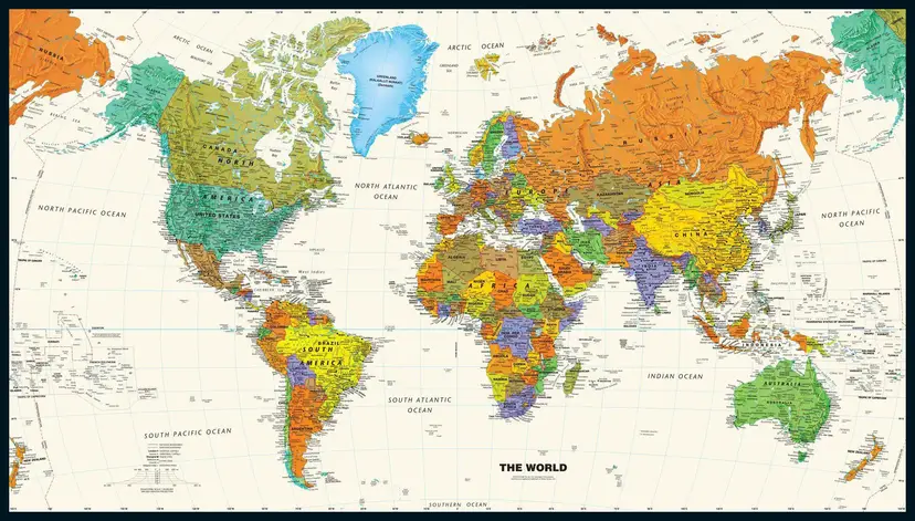 World Map Wallpaper free