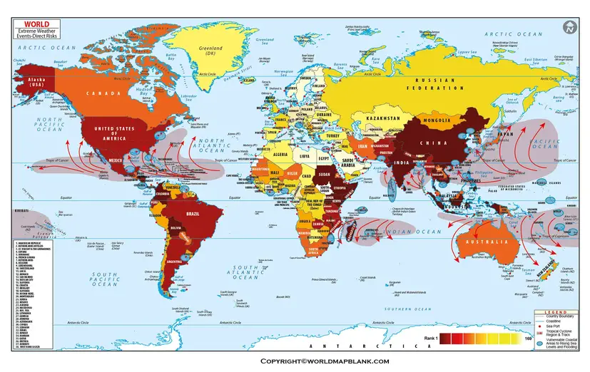 World Temperature Map