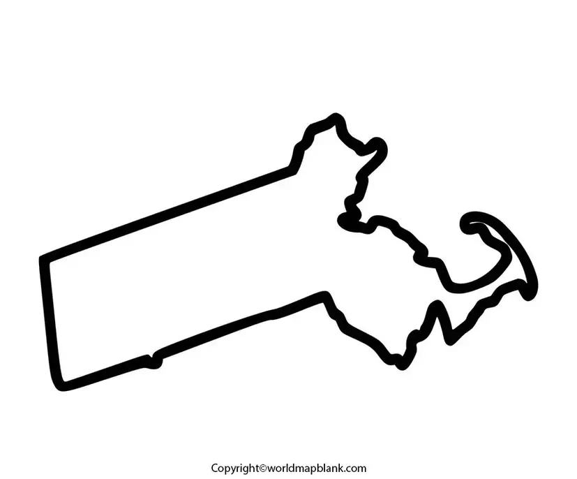 Massachusetts Map worksheets
