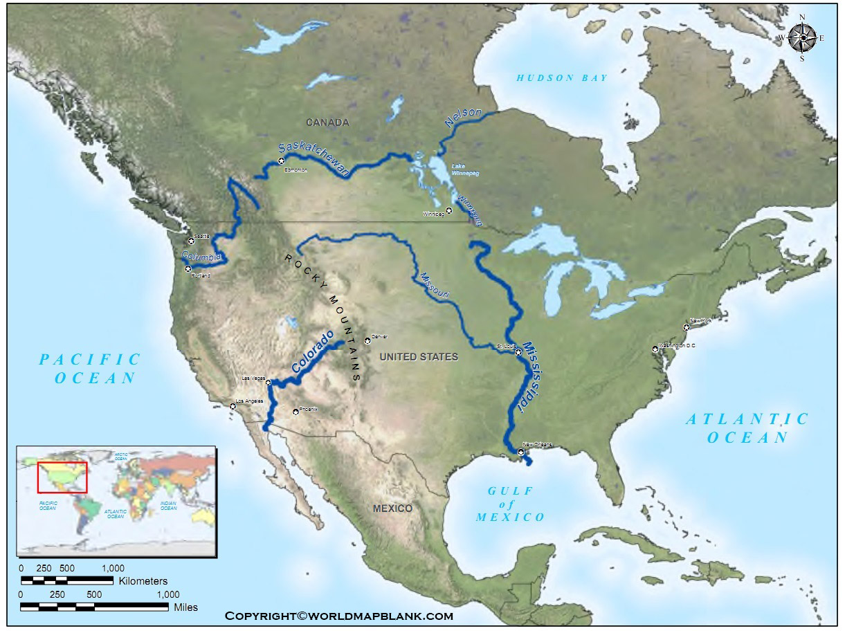 Карта рек северной америки на русском. Река Нельсон на карте Северной Америки. Река Мерсед на карте Северной Америки. Река Миссисипи на карте Северной Америки. Река Мерсед на карте Северной Америки контурной.