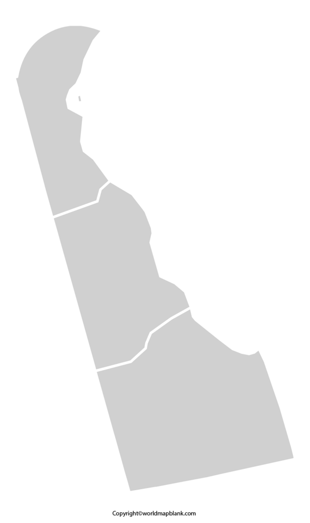 Transparent Png Delaware Map