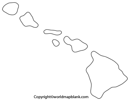 Transparent PNG Hawaii Map