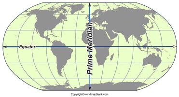 greenwich meridian line map