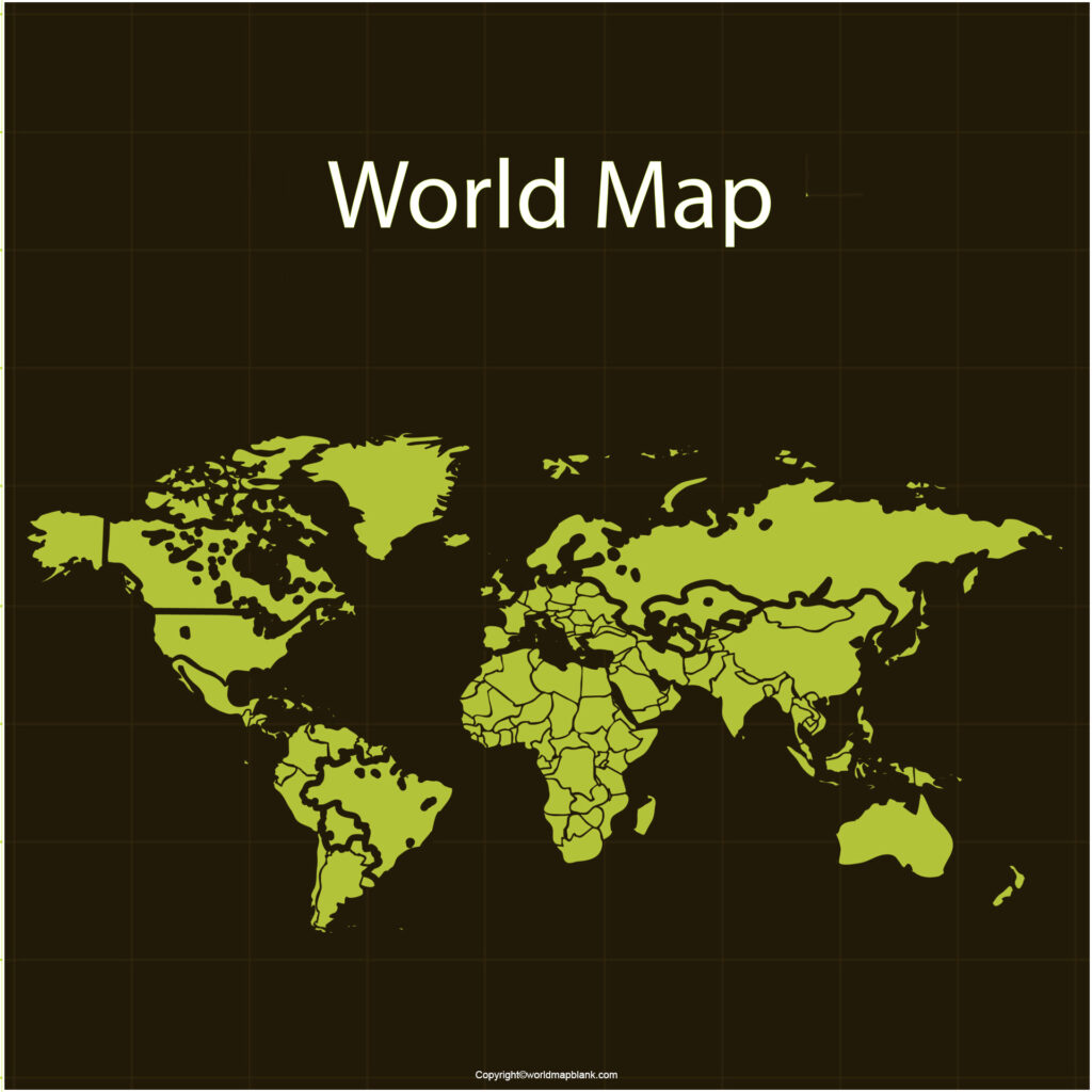 Flat Map of the World