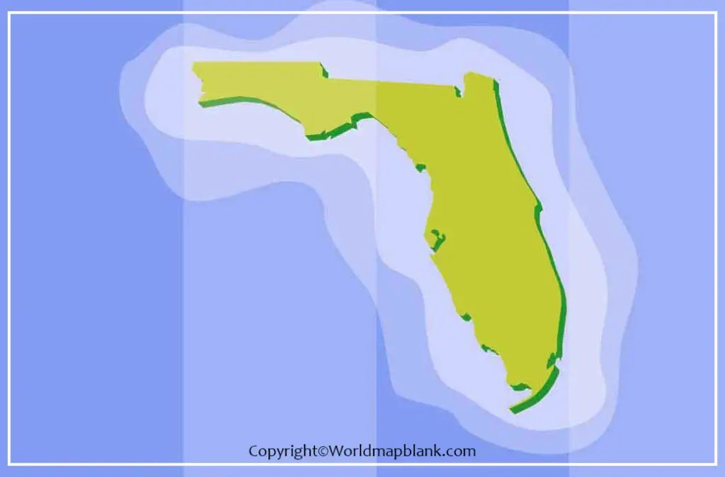 Printable Map of Florida