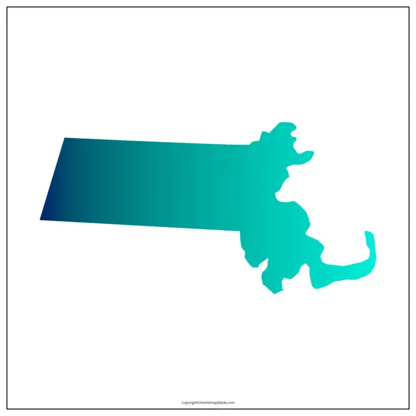 Printable Map of Massachusetts