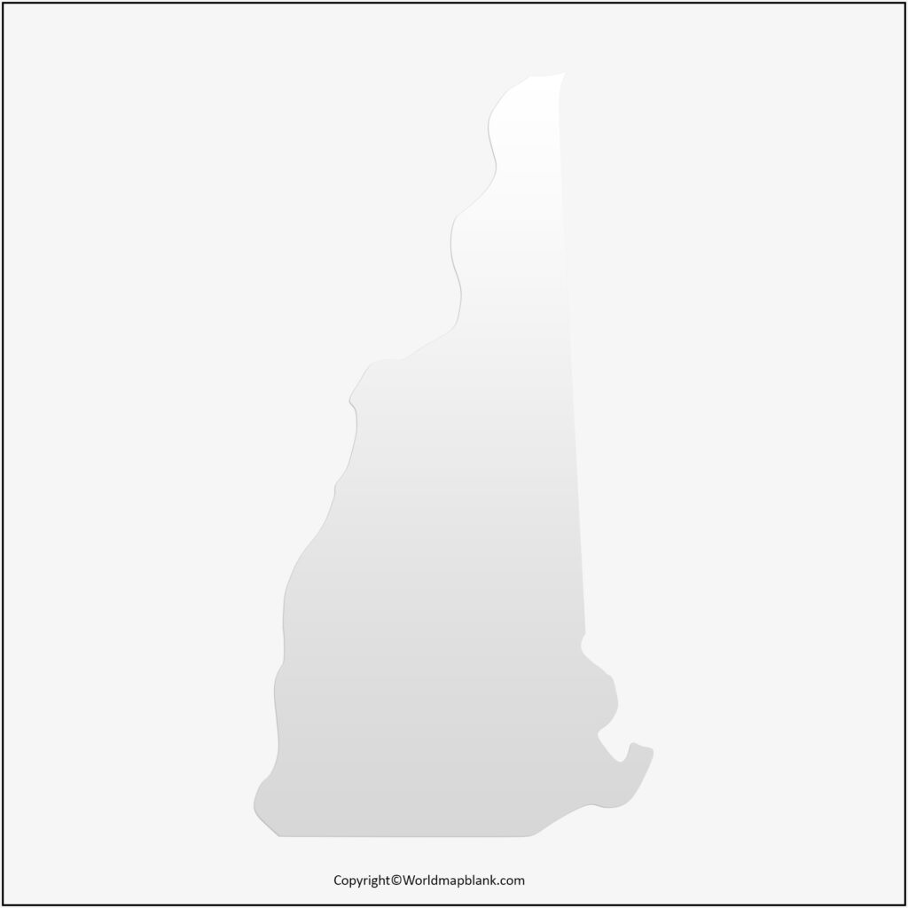 Printable Map of New Hampshire