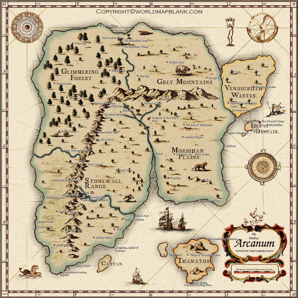 Arcanum World Map