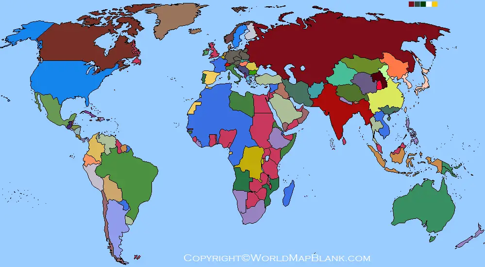 World Map 1939