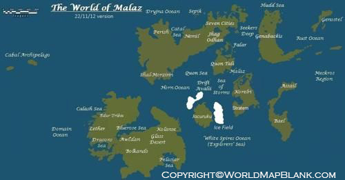 Malazan Empire World Map