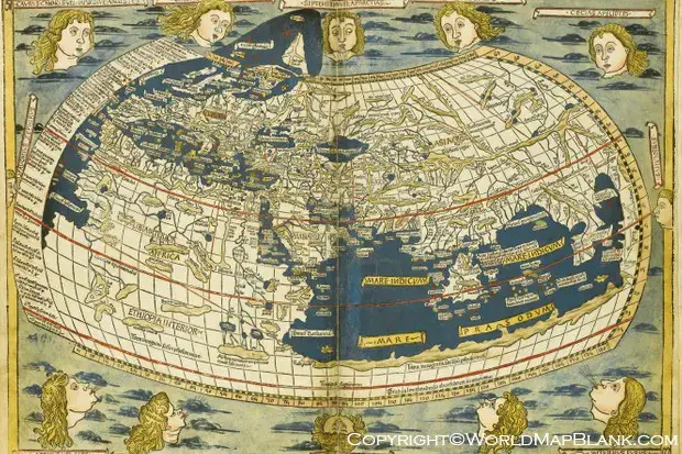 Ptolemy Map of World
