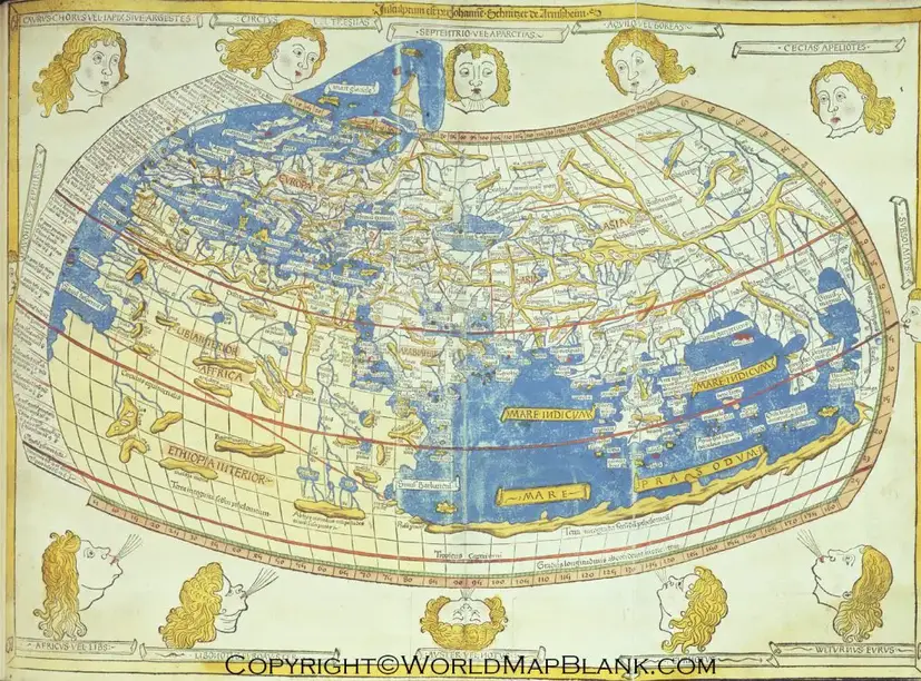 Ptolemy Map of World