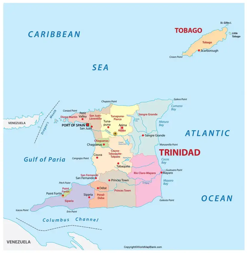 Trinidad World Map