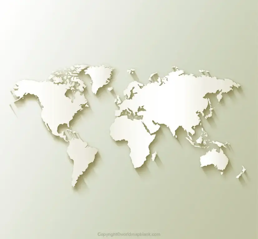 World Map 3D View [3D Map of World]