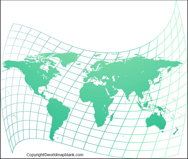 Undistorted World Map