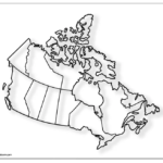 Mapa De Canada Con Provincias