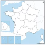 Blank Map Of France With Regions