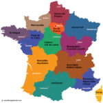 Carte De France Avec Les Régions Et Les Capitales