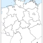 Blank Germany Map
