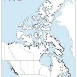 Blank Map Of Canada Provinces