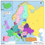Europe Map With Capitals