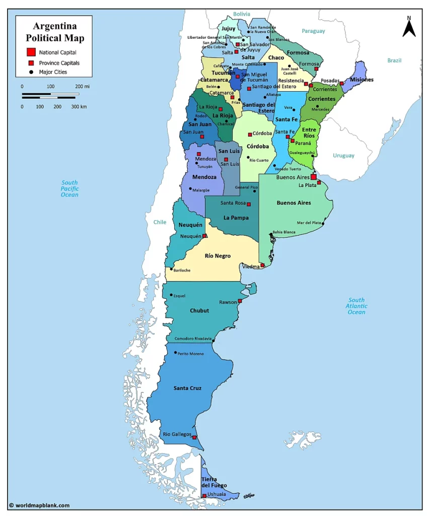 Argentina Map