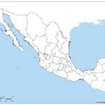 Blank Map Of Mexico With Neighboring Countries