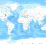 Oceans Map Of The World